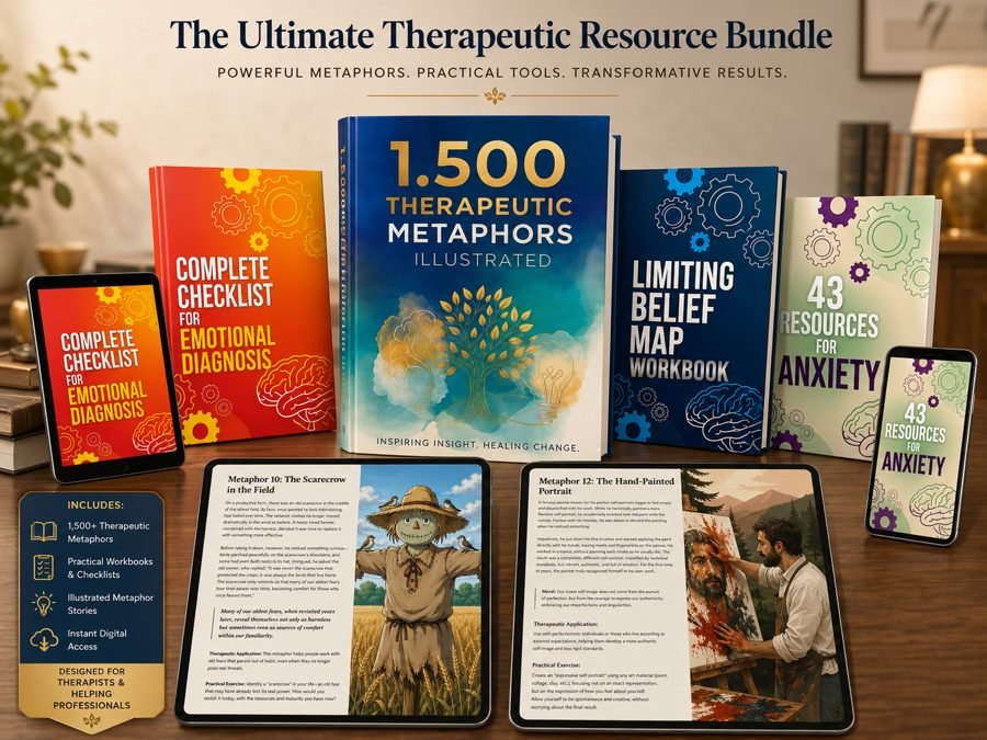 Premium — 1,500 illustrated therapeutic metaphors + bonuses